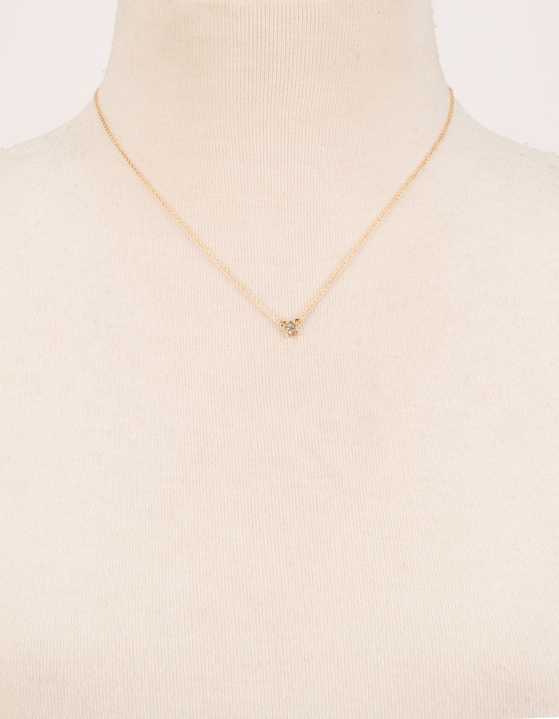 FULL TILT Crystal Moon & Star Layered Necklace image number 3