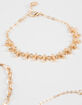 FULL TILT 3 Pack Multi Cross Chain Bracelets image number 3
