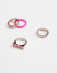 FULL TILT 4 Pack Love Hearts Ring Set image number 1