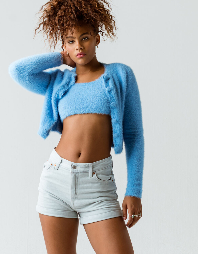 LEVI'S Womens Mom A-Line Shorts image number 0