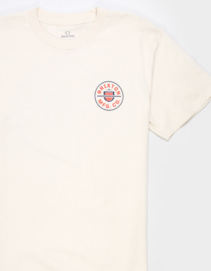 BRIXTON Crest Star Mens Tee image number 3