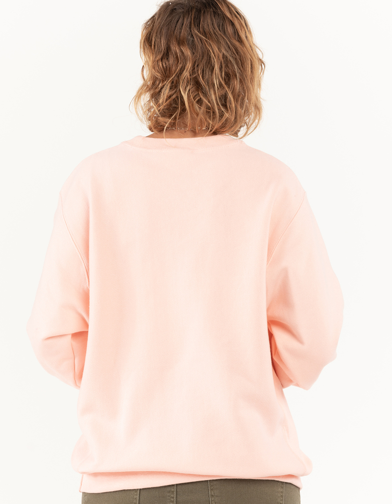 CHAMPION Reverse Weave Womens Oversized Crewneck Sweatshirt image number 2