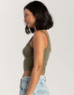 FULL TILT Square Neck Womens Tank Top image number 3