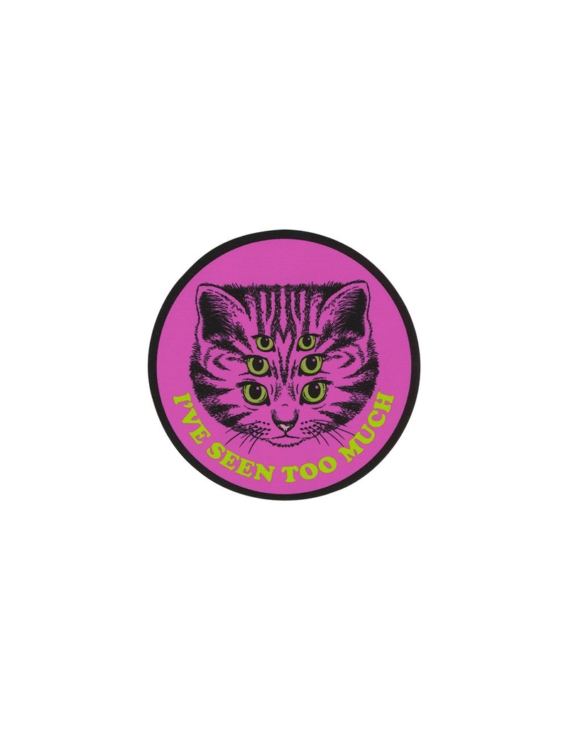 Seen Too Much Sticker image number 0