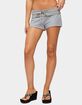 EDIKTED Briana Low Rise Foldover Shorts image number 1