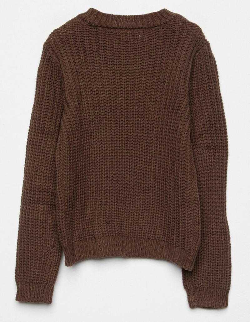 FULL TILT Essentials Girls Pullover Sweater image number 1