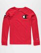 CHAMPION C Logo Scarlet Boys T-Shirt image number 1
