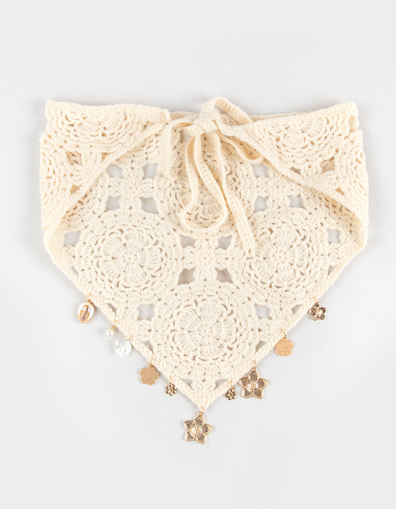 FULL TILT Crochet/Charm Headscarf image number 2