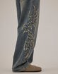 RSQ Applique Mens Baggy Jeans image number 6