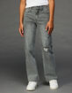 RSQ Girls High Rise Wide Leg Jeans image number 2
