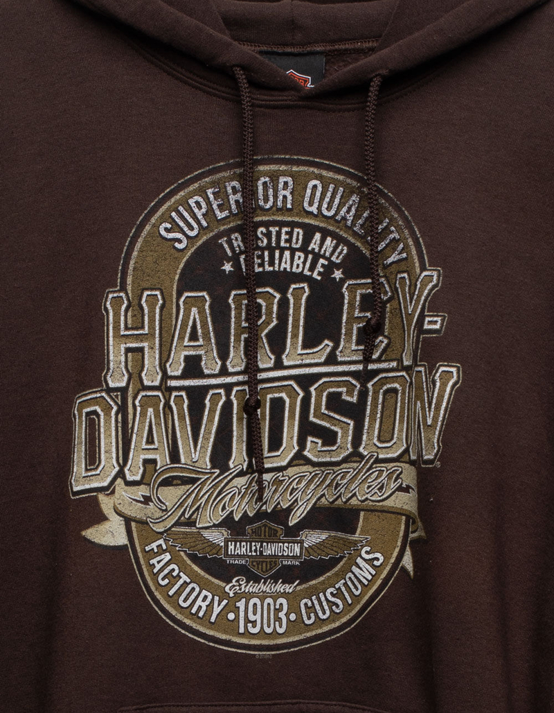 RESTORED by Tillys Mens Vintage Harley Davidson Hoodie image number 4