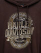 RESTORED by Tillys Mens Vintage Harley Davidson Hoodie image number 5