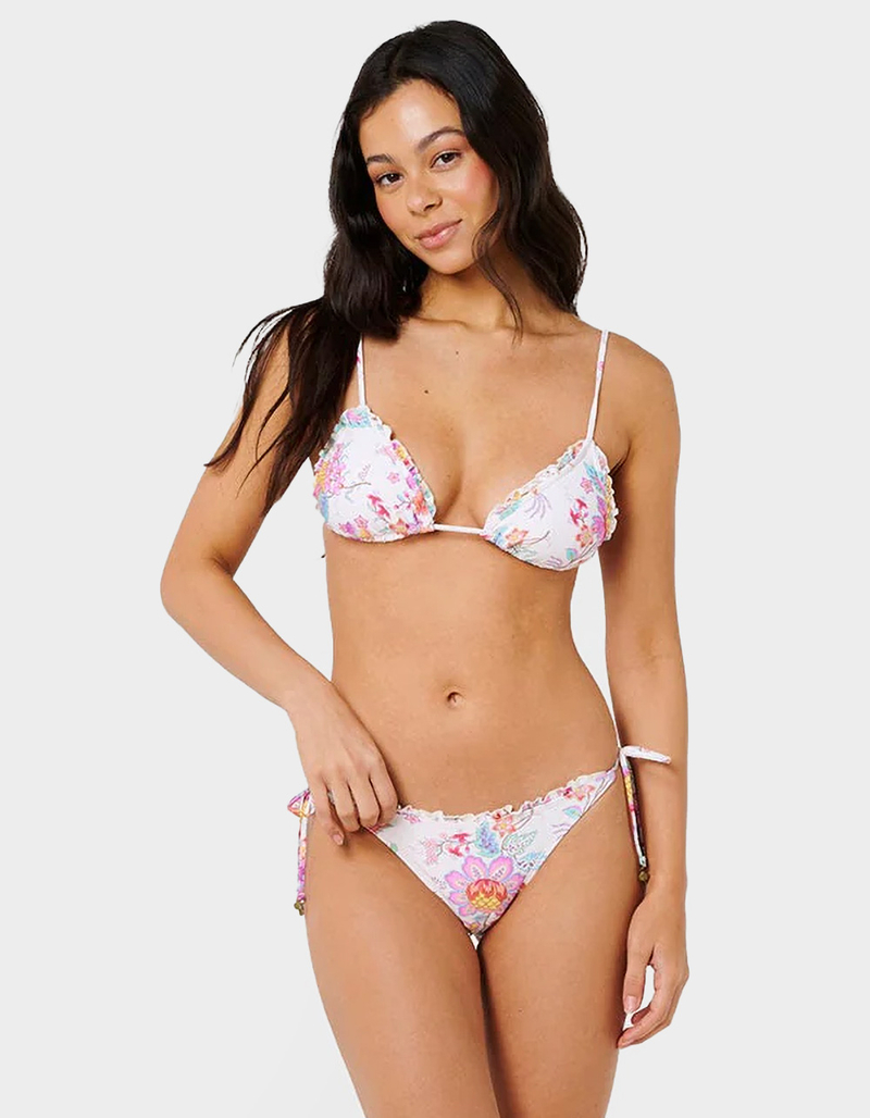 RIP CURL Half Moon Bay Tie Side Skimpy Bikini Bottoms image number 0