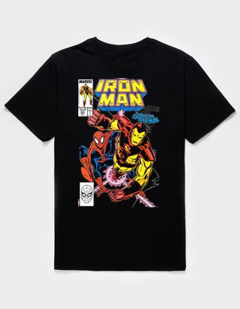 IRON MAN Spider-Man Unisex Tee Primary Image