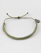 PURA VIDA Original Solid Sage Bracelet image number 1