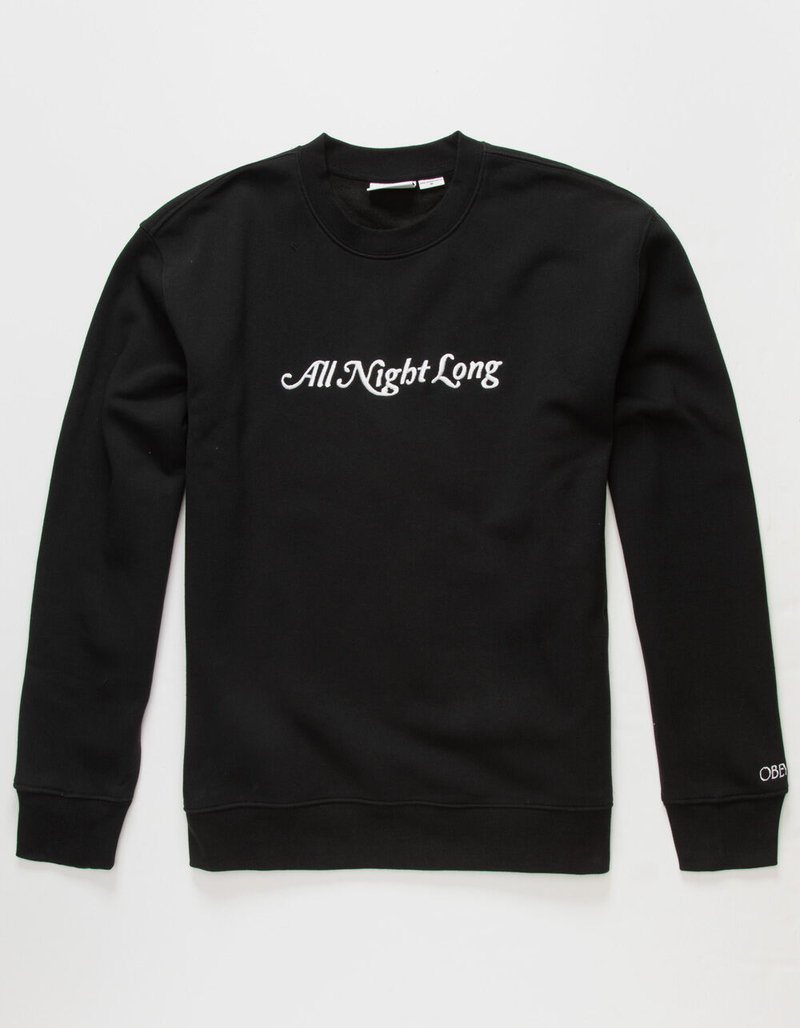 OBEY All Night Long Mens Sweatshirt image number 0