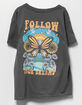 FULL TILT Follow Girls Boyfriend Tee image number 1