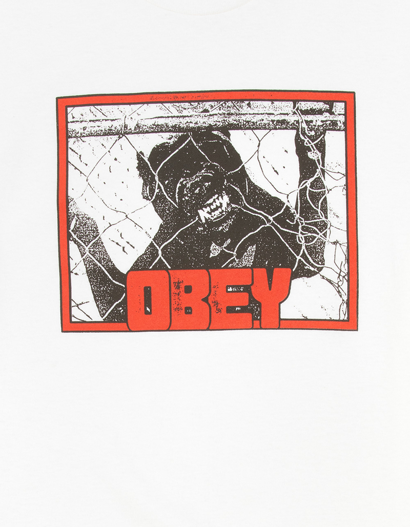 OBEY Beware Mens Tee image number 1