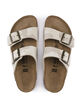 BIRKENSTOCK Arizona Womens Desert Soil Camo Sand Slide Sandals image number 2