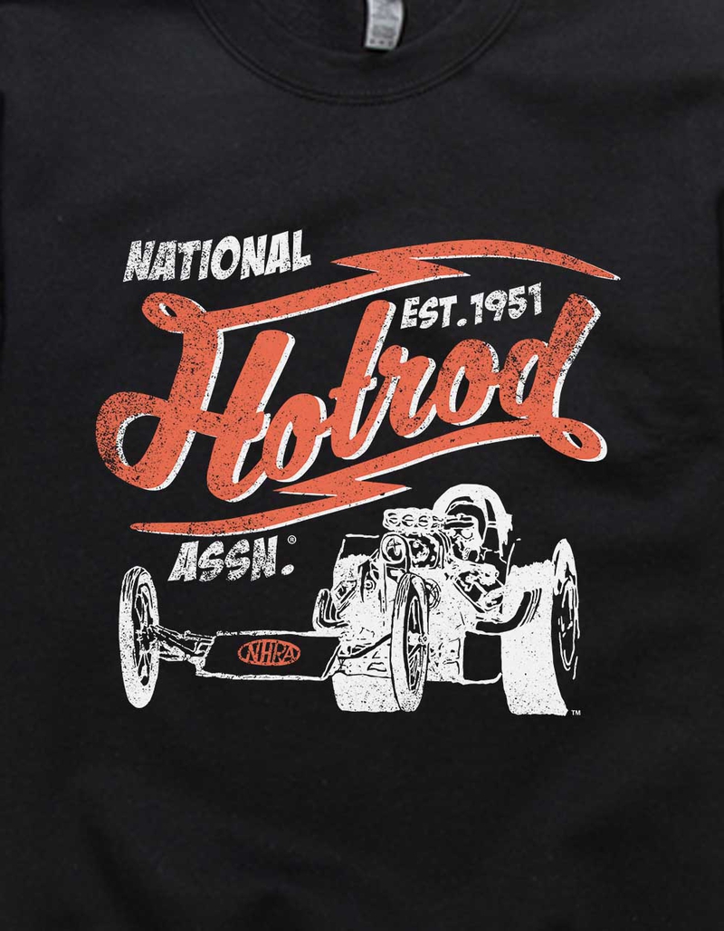 NHRA Hot Rod 1951 Distressed Unisex Crewneck Sweatshirt image number 1