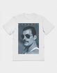 QUEEN Freddie Mercury Blue Unisex Tee image number 1