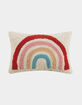 Rainbow Hook Throw Pillow image number 1