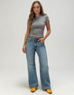 BOZZOLO Womens Long Baby Tee  image number 2