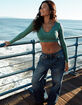 BDG Urban Outfitters Seamless Going For Gold Womens Knit Top image number 6