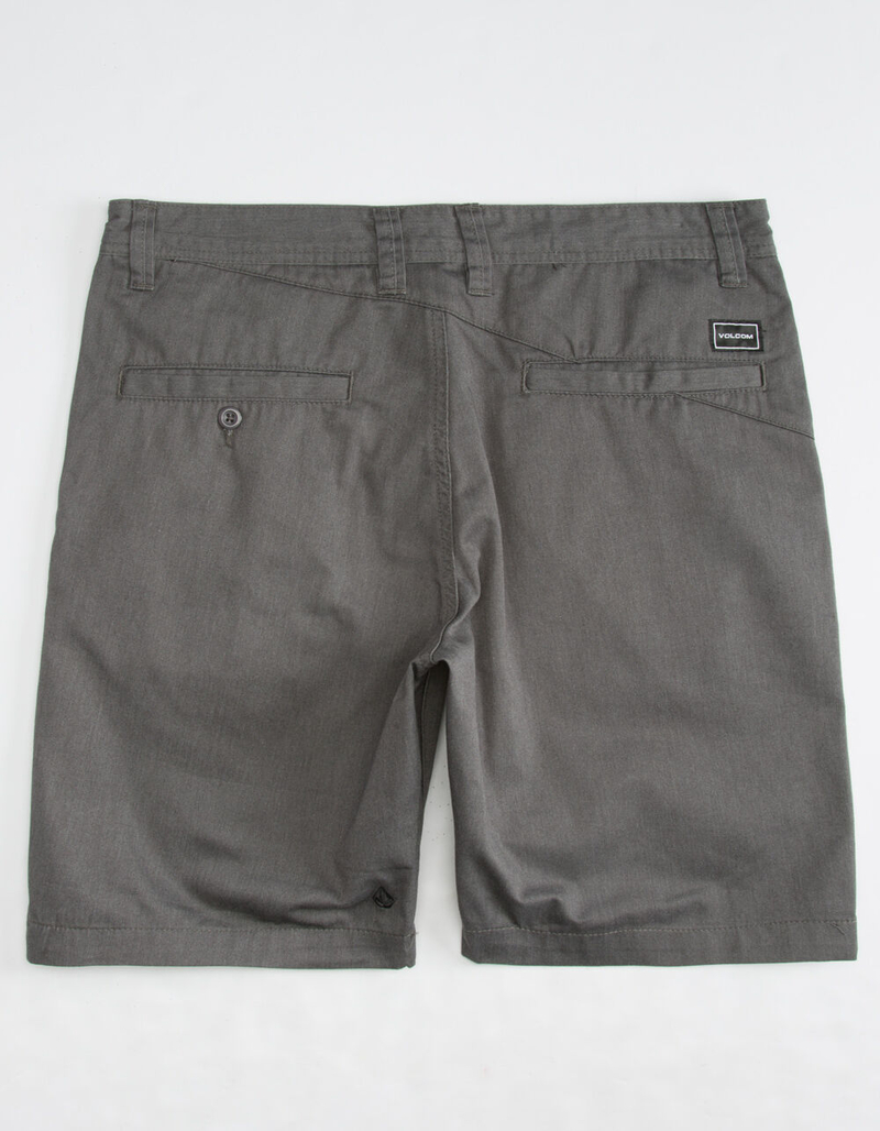VOLCOM Frickin Drifter Charcoal Mens Shorts image number 1