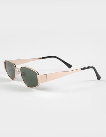 RSQ Oval Metal Sunglasses Primary Image
