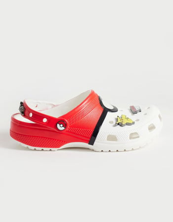 CROCS x Pok&eacute;mon Pok&eacute; Ball Classic Clogs Primary Image