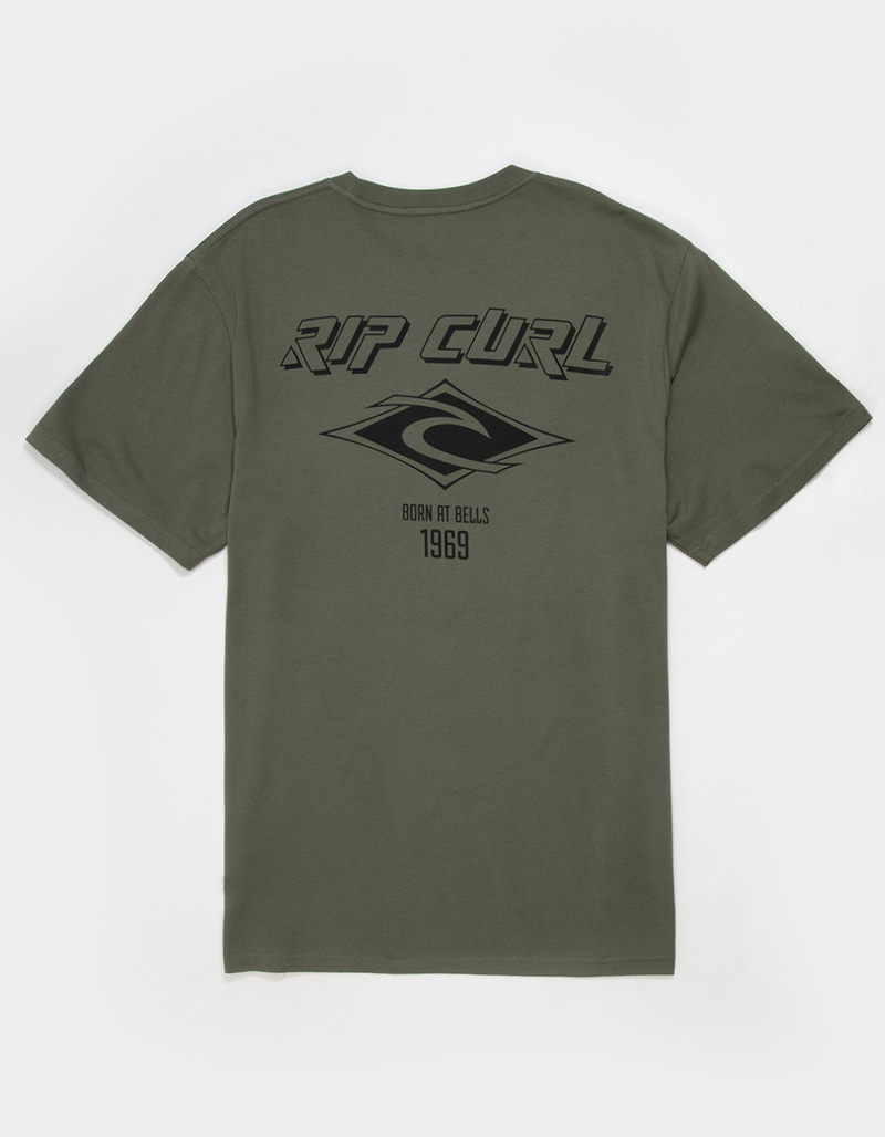 RIP CURL Fade Out Icon Mens Tee image number 0