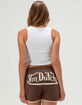 VON DUTCH Notch Rib Womens Tank Top image number 4