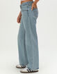 LEVI'S Premium Low Loose Womens Jeans - Blasted Stone Clean image number 3