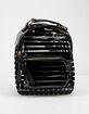 Clear Black Stripe Mini Backpack image number 1