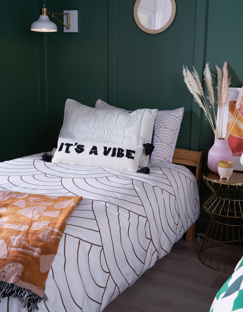 DENY DESIGNS Summer Sun Home Art Waves Twin XL Duvet Cover image number 0