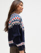 BDG Urban Outfitters Fair Isle Womens Boxy Cardigan image number 4