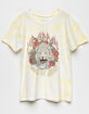 DEF LEPPARD Tie Dye Girls Oversized Tee image number 1