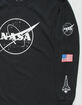 NEON RIOT NASA Symbol Black Boys T-Shirt image number 3