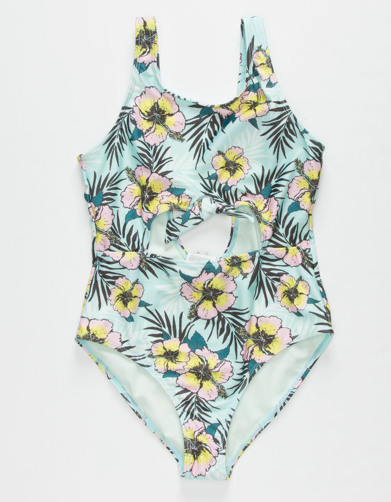 VOLCOM Wave Back Girls One Piece Swimsuit image number 0