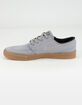 NIKE SB Zoom Stefan Janoski Canvas RM Mens Grey Shoes image number 4