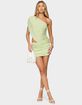 EDIKTED Fiora One Shoulder Cutout Mini Dress image number 4