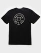 BRIXTON Crest II Mens Tee image number 1