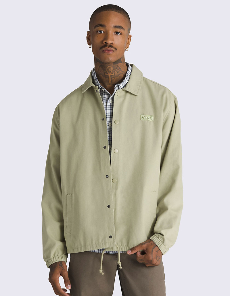 VANS Torrey Mens Canvas Coaches Jacket image number 1