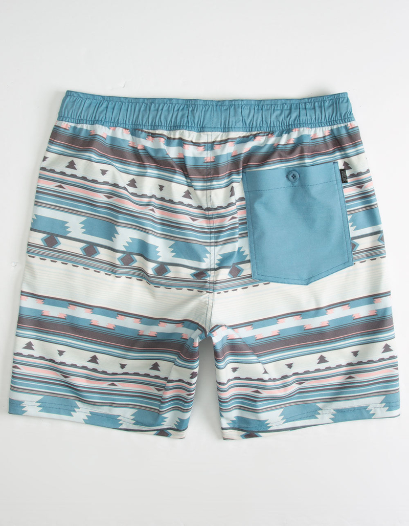 VALOR Coyote Light Blue Mens Volley Shorts image number 1