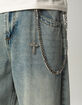 RSQ Cross Barbed Wire Wallet Chain image number 4