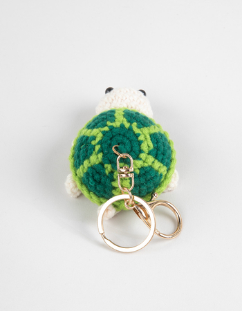 FULL TILT Crochet Turtle Bag Charm Alternative Image