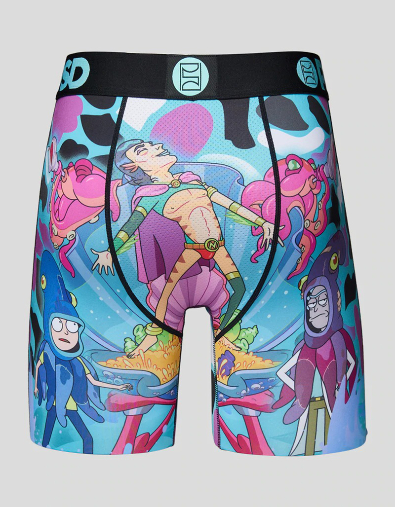 PSD Rick And Morty - I Am Mr. Nimbus! Mens Boxer Briefs image number 2
