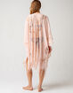 DO EVERYTHING IN LOVE Lace Womens Pink Kimono image number 3