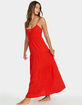 BILLABONG Red Aloha Womens Maxi Dress image number 3